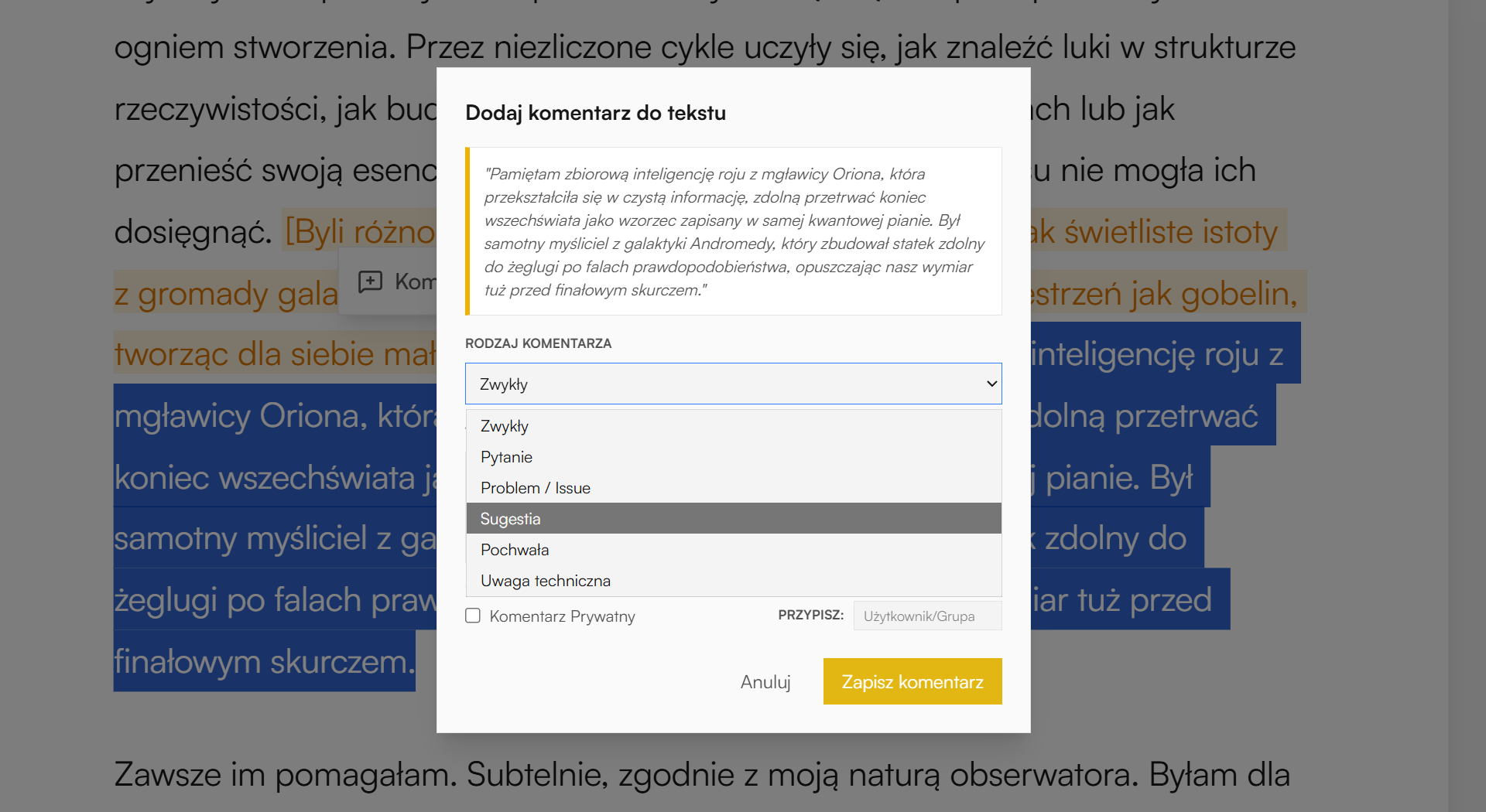 Aktualizacja systemu Skryptor